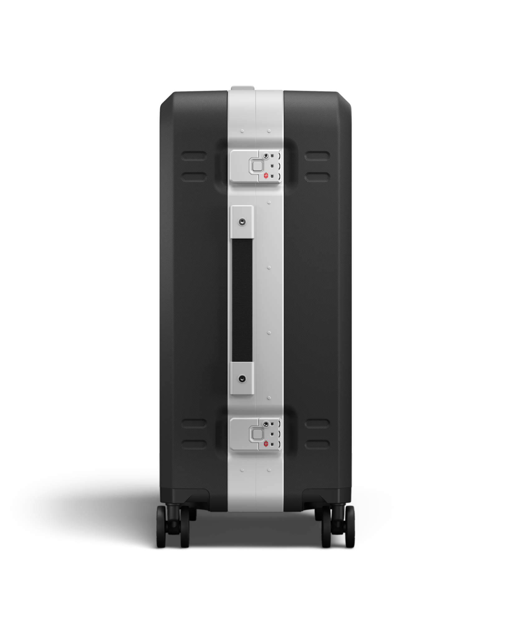 D_b_ Ramverk Pro Hardside Spinner Luggage Collection ( Silver , Checked-Medium ) Silver Checked Medium U1