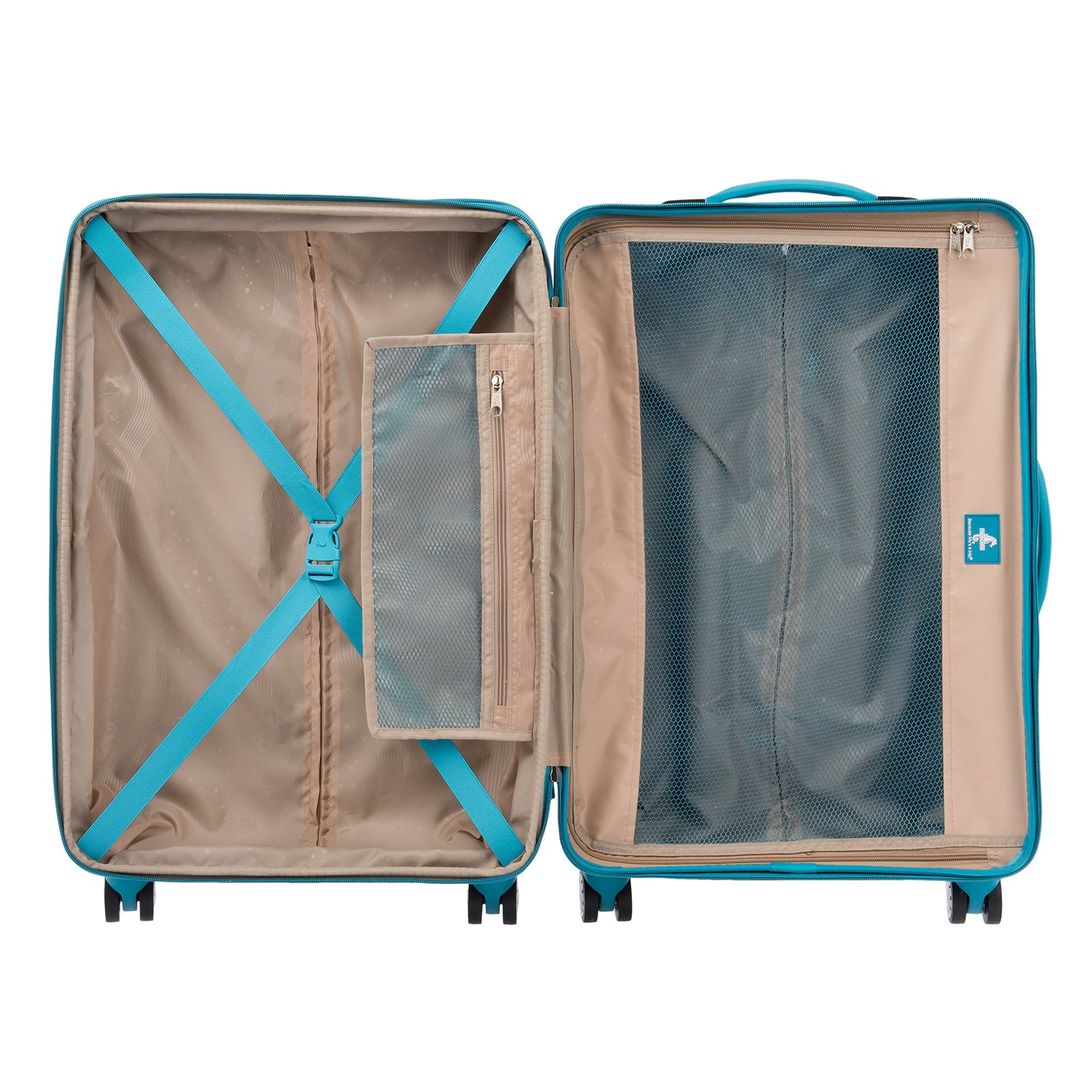 Atlantic Ultra Lite 4 Hardside | 24-Inch Expandable Spinner ( Turquoise Blue , One Size ) Turquoise Blue One Size U2