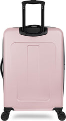 TOTAL TRAVELWARE Passage Expandable Hardside Spinner ( Pink , Checked-Medium 24-Inch ) Pink Checked Medium 24 Inch U1