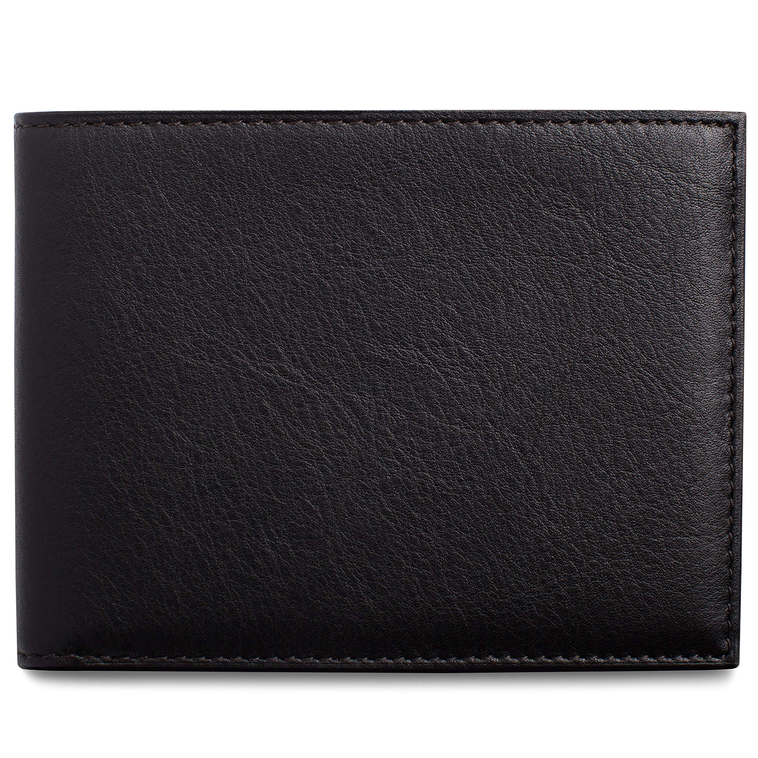 Bosca Men’s Wallet, Nappa Vitello Leather Executive I.D. Wallet with RFID Blocking ( Black , One Size ) Black One Size U6