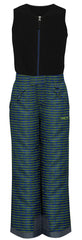 Arctix Kids Infinity Bib Overalls ( Arrowhead Royal Blue/Lime , Large ) Arrowhead Royal Blue/Lime Large U1