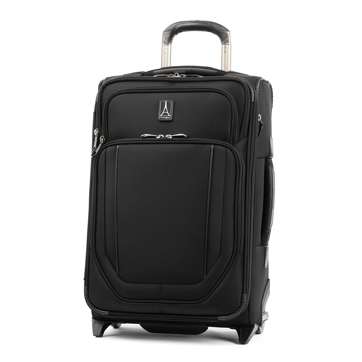 Travelpro Crew Versapack Max Carry-On Exp Rollaboard ( Jet Black , Carry-On 19-Inch ) Jet Black Carry On 19 Inch U1