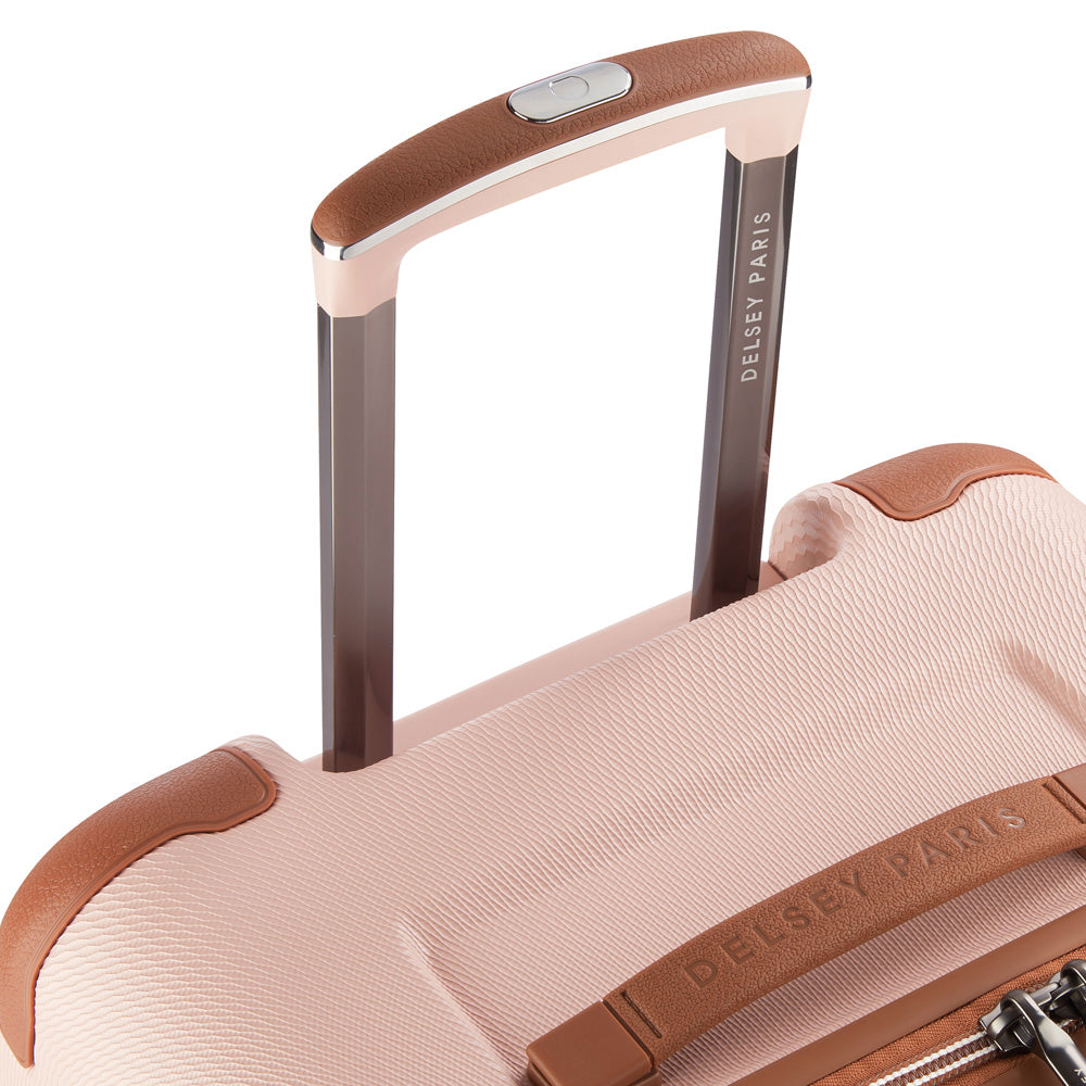 DELSEY Paris Chatelet Air 2.0 Hardside Luggage with Spinner Wheels ( Blush , Checked-26 Inch Trunk ) Blush Checked 26 Inch Trunk U1