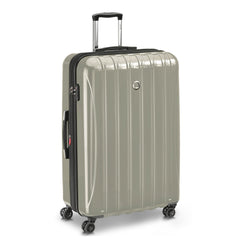 DELSEY Paris Helium Aero Hardside Expandable Luggage with Spinner Wheels ( Latte , Checked-Large 29 Inch ) Latte Checked Large 29 Inch U16