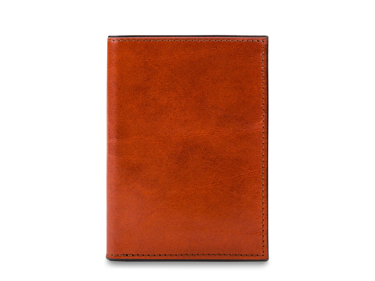 Bosca Old Leather Passport Case ( Amber , One Size ) Amber One Size U2