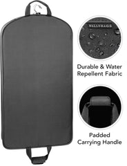 WallyBags 40" Deluxe Travel Garment Bag ( Graphite , 40-inch ) Graphite 40 Inch U1