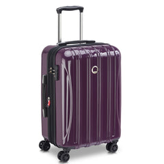DELSEY Paris Helium Aero Hardside Expandable Luggage with Spinner Wheels ( Plum , Carry-On 21 Inch ) Plum Carry On 21 Inch U9