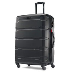 Samsonite Omni Checked-Large 28-Inch PC Hardside Expandable Luggage with Spinner Wheels ( Black , Checked-Large 28-Inch ) Black Checked Large 28 Inch U56