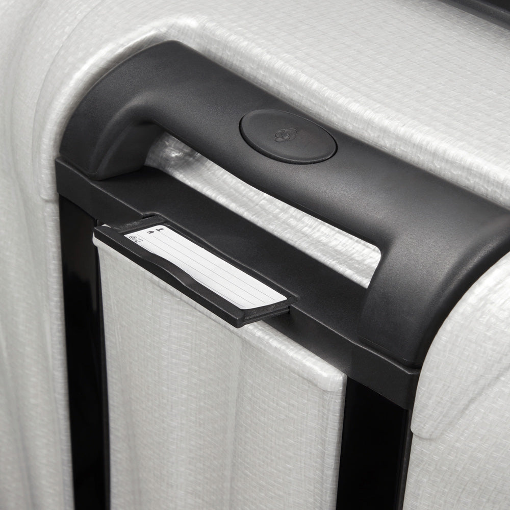 Samsonite C-LITE Hardside Spinner Luggage Collection ( Off White , 33-Inch Checked-X-Large ) Off White 33 Inch Checked X Large U2
