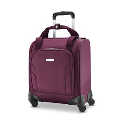 Samsonite Underseat Carry-On Spinner with USB Port ( Purple , One Size ) Purple One Size U4