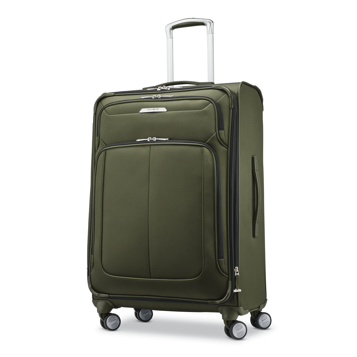 Samsonite SoLyte DLX 25-Inch Expandable Spinner ( Cedar Green , Checked-Medium 25-Inch ) Cedar Green Checked Medium 25 Inch U1
