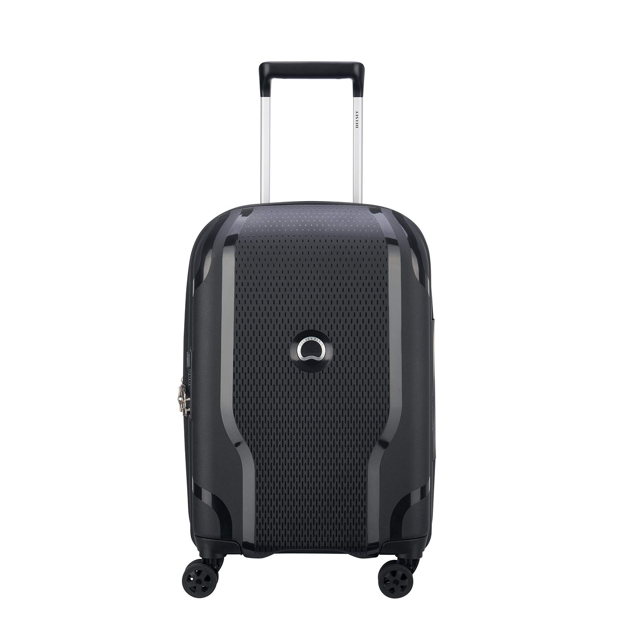 DELSEY Paris Clavel Hardside Expandable Luggage with Spinner Wheels ( BLACK , Carry-On 19 Inch ) BLACK Carry On 19 Inch U9