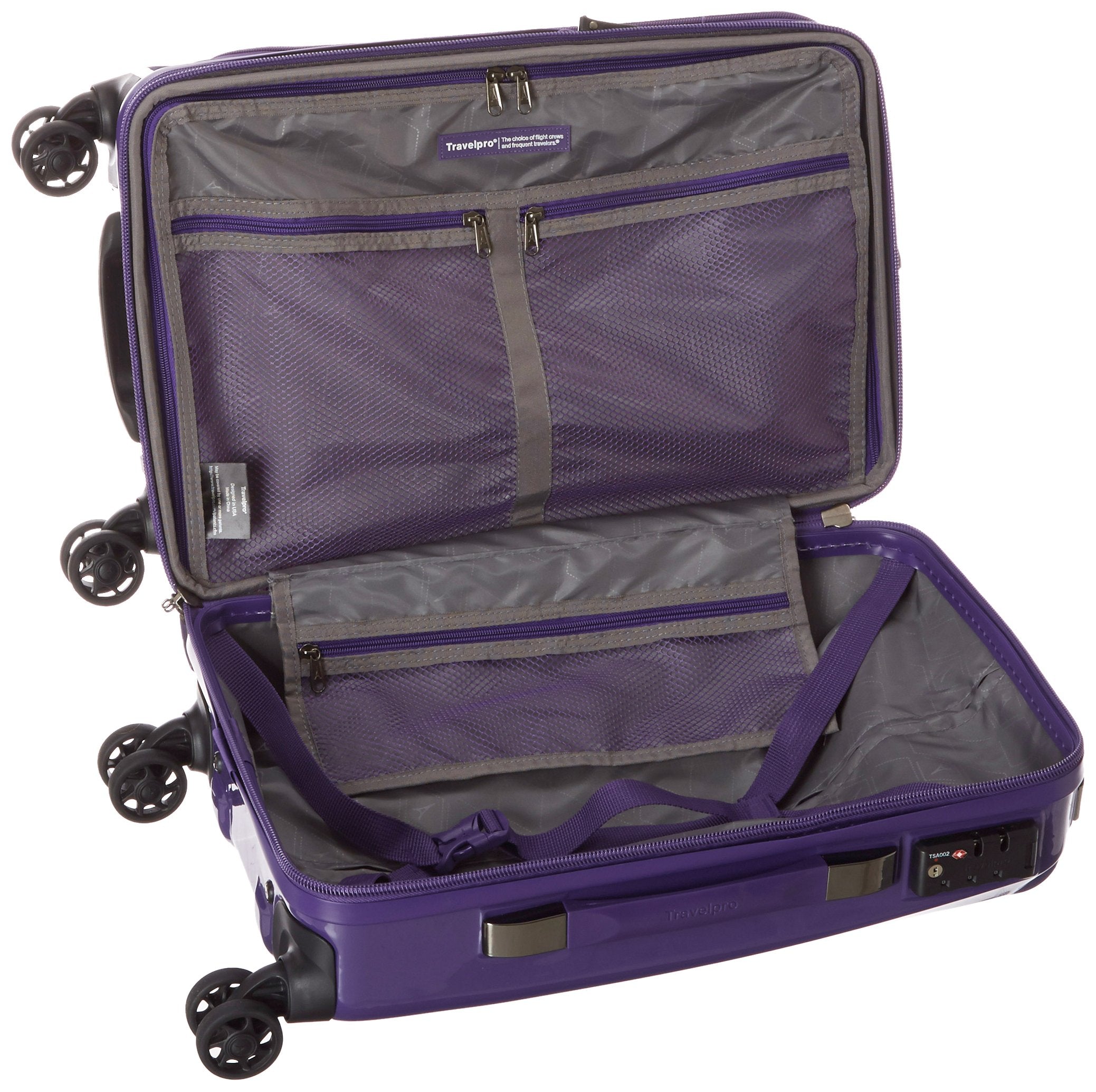 Travelpro Maxlite Hardside 20 Inch Business Plus carry-on Spinner Grape One Size U1