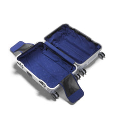 ZERO Halliburton Pursuit Aluminum Hardside Travel Case ( Silver , International Carry-On ) Silver International Carry On U1