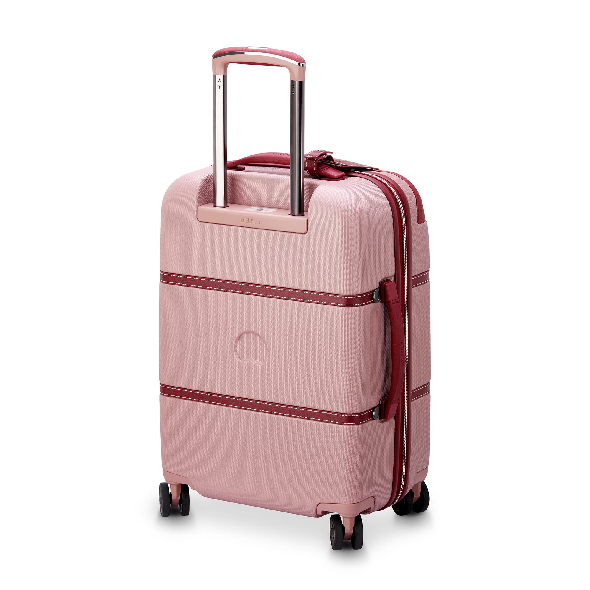 DELSEY Paris Chatelet Air 2.0 Hardside Luggage with Spinner Wheels ( Pink , Carry-on 21 Inch ) Pink Carry On 21 Inch U6