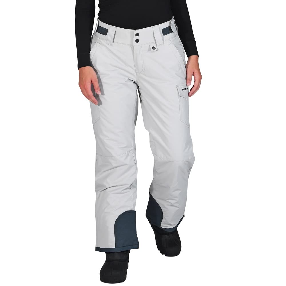 Arctix Women's Insulated Snowsports Cargo Pant ( Quiet Grey , Large ) Quiet Grey Large U5