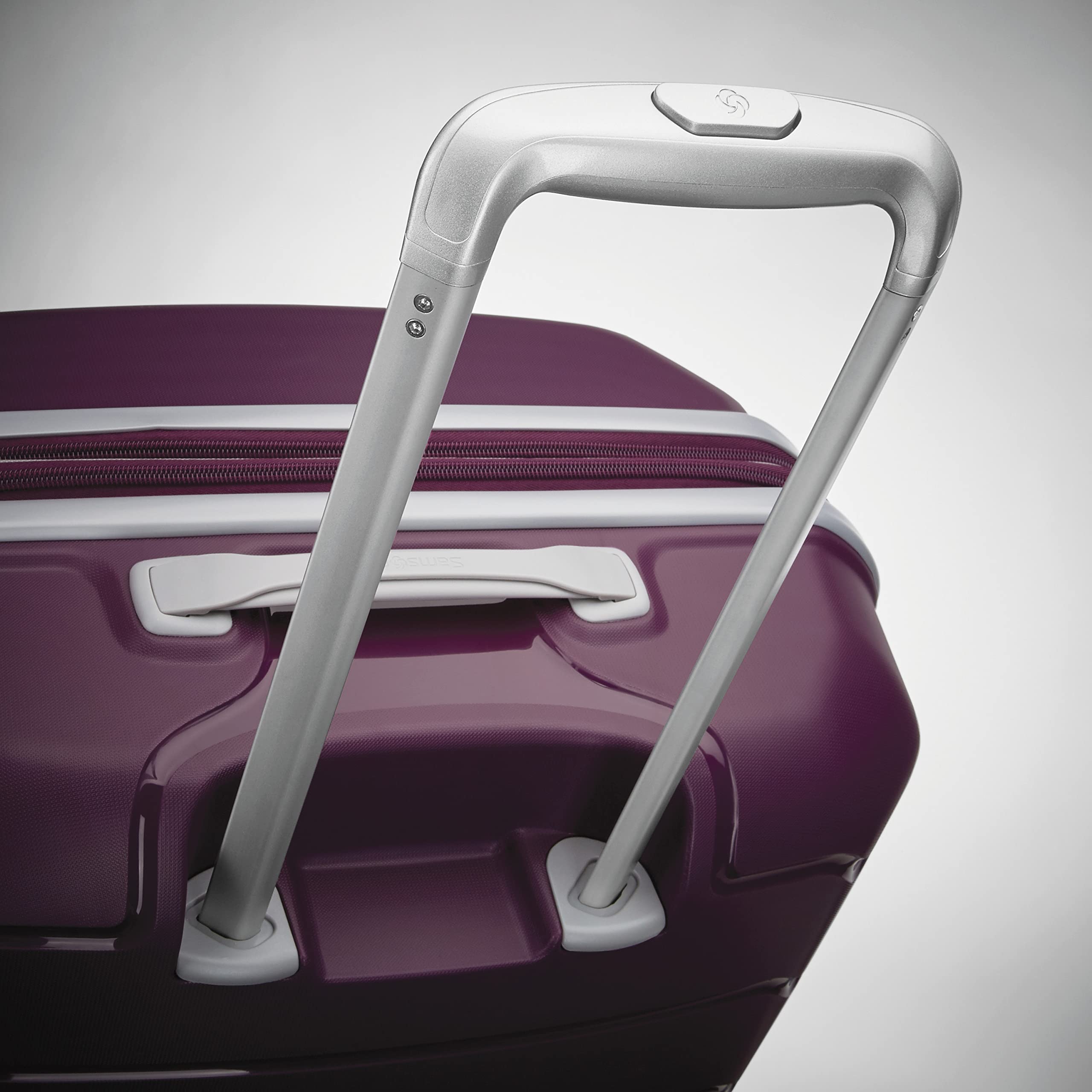 Samsonite Freeform Hardside Expandable with Double Spinner Wheels ( Amethyst Purple , Checked-Large 28-Inch ) Amethyst Purple Checked Large 28 Inch U11