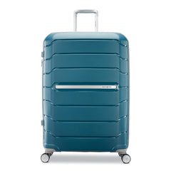 Samsonite Freeform Hardside Expandable with Double Spinner Wheels ( Dark Teal , Checked-Large Spinner ) Dark Teal Checked Large Spinner U10