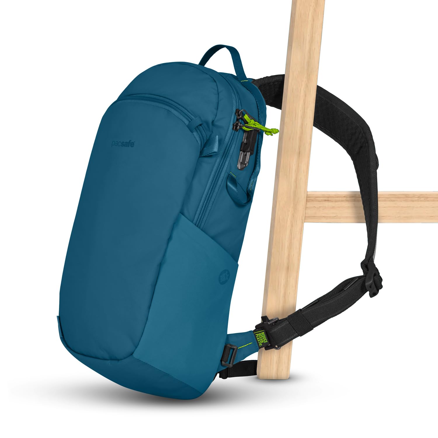 Pacsafe ECO 12L Anti Theft Sling Backpack ( Blue , One Size ) Blue One Size U1