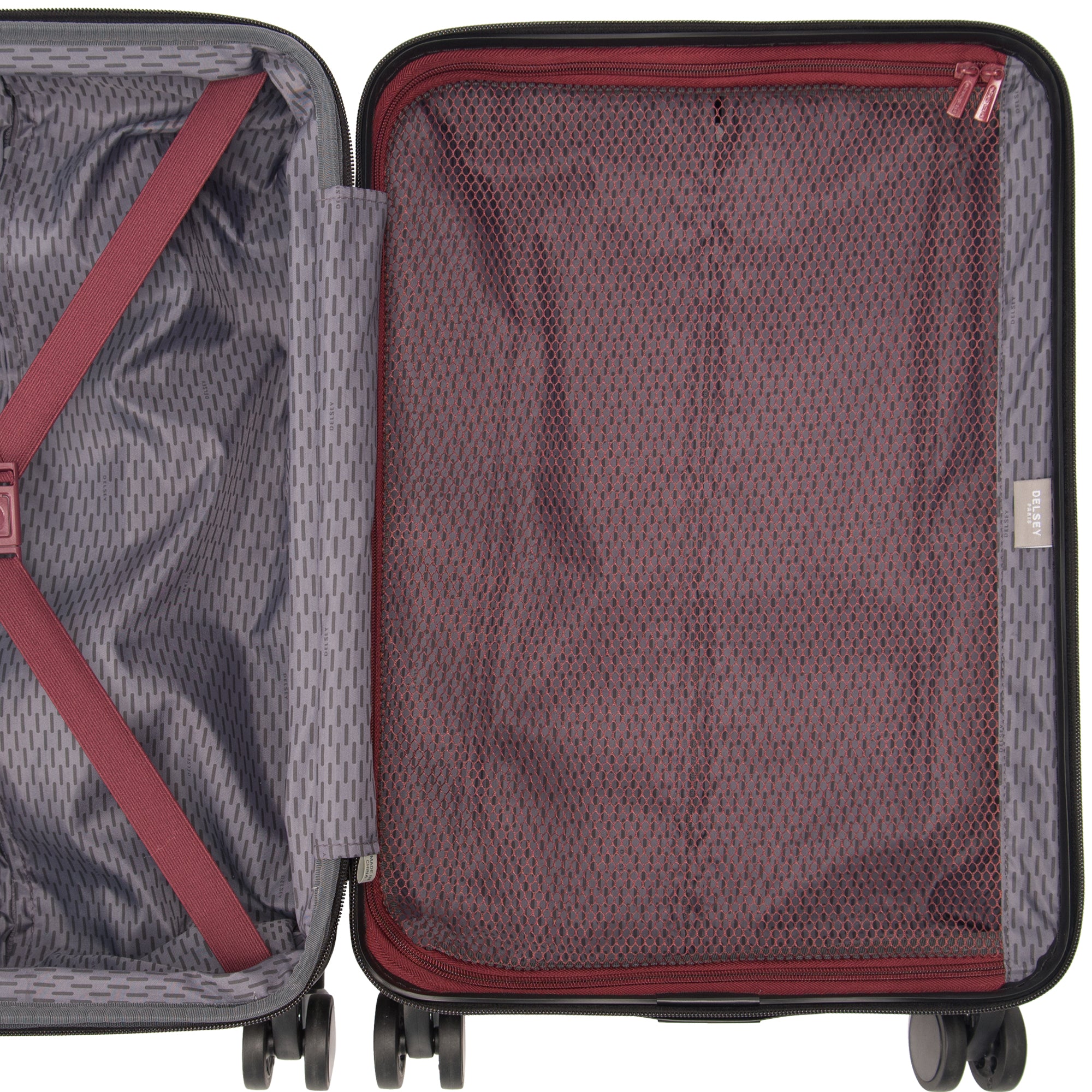 Delsey Alexis Lightweight Luggage, Double Wheel Hardshell Suitcases, Expandable Spinner Suitcase with TSA Lock U4