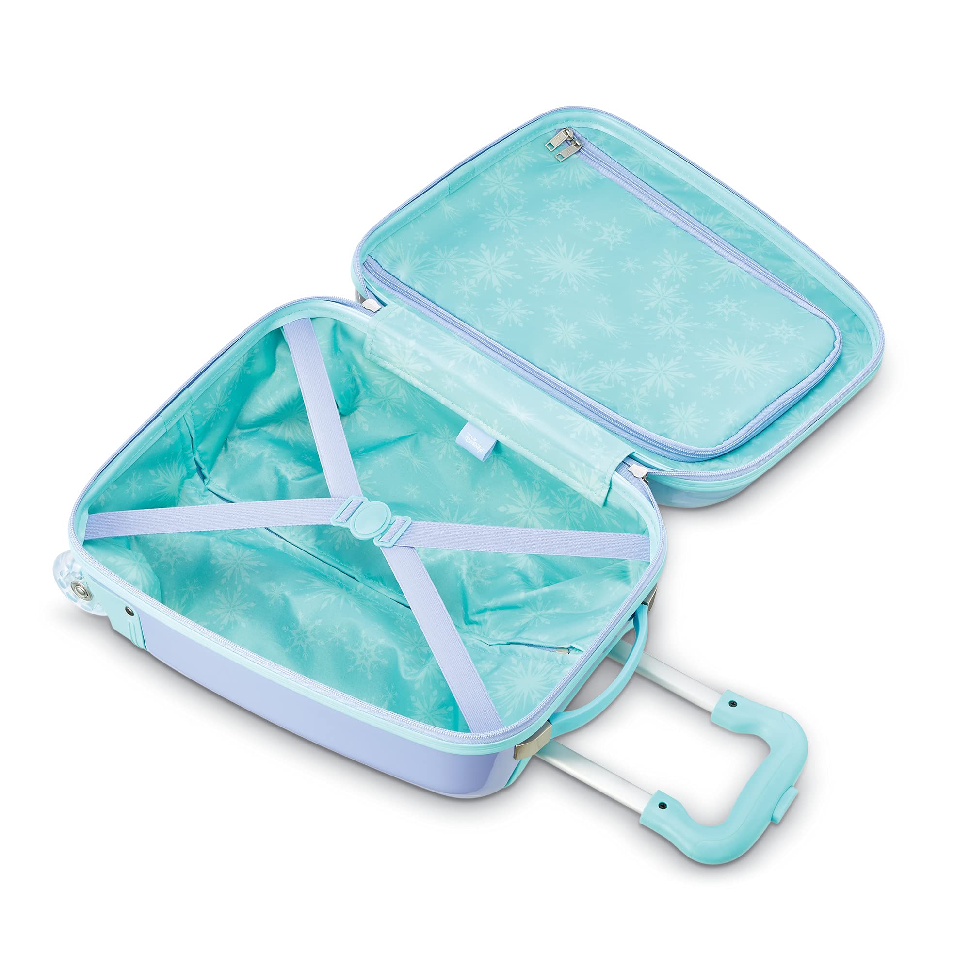American Tourister Kids' Disney Hardside Upright Luggage Frozen Carry On 18 Inch U2