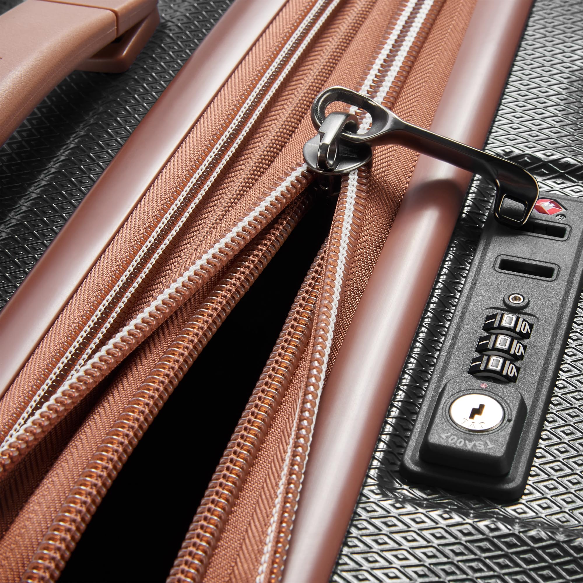 Delsey Paris Carrousel 28" Expandable Carry-On Spinner ( Black , Carry-on 21 Inch ) Black Carry On 21 Inch U9