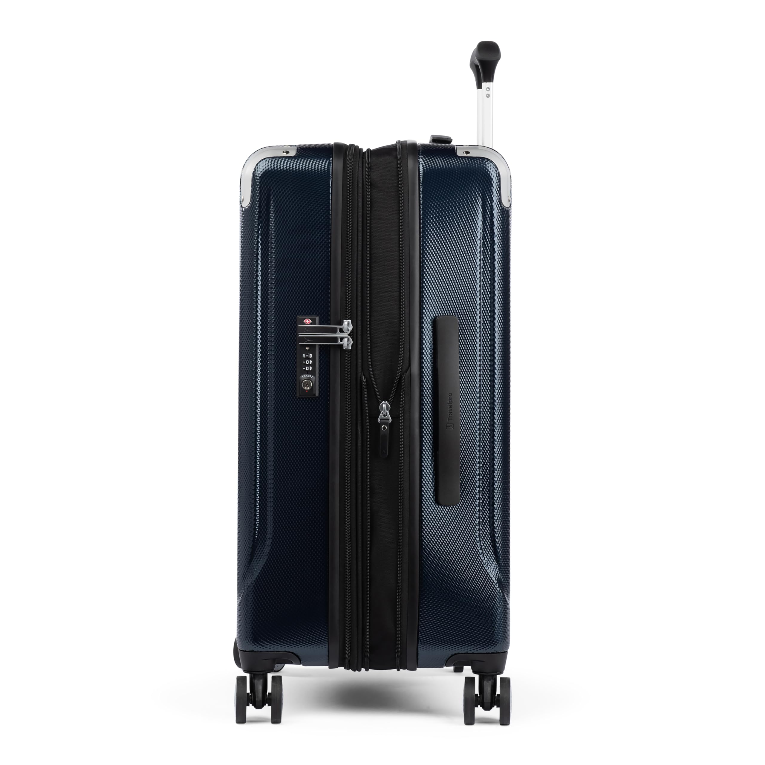 Travelpro Pathways 3 Hardside Expandable Luggage, 8 Spinner Wheels, Lightweight Hard Shell Suitcase, Checked Medium 25 Inch ( Royal Blue , Checked Medium 25 Inch ) Royal Blue Checked Medium 25 Inch U6