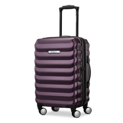 Samsonite Hard-Sided 20-Inch Lightweight Carry On Expandable Element Suitcase: Durable, 360 Spinner Wheels, Adjustable Telescopic Handle, TSA-Approved Lock ( Dusk Purple , 20-Inch Carry-On ) Dusk Purple 20 Inch Carry On U1