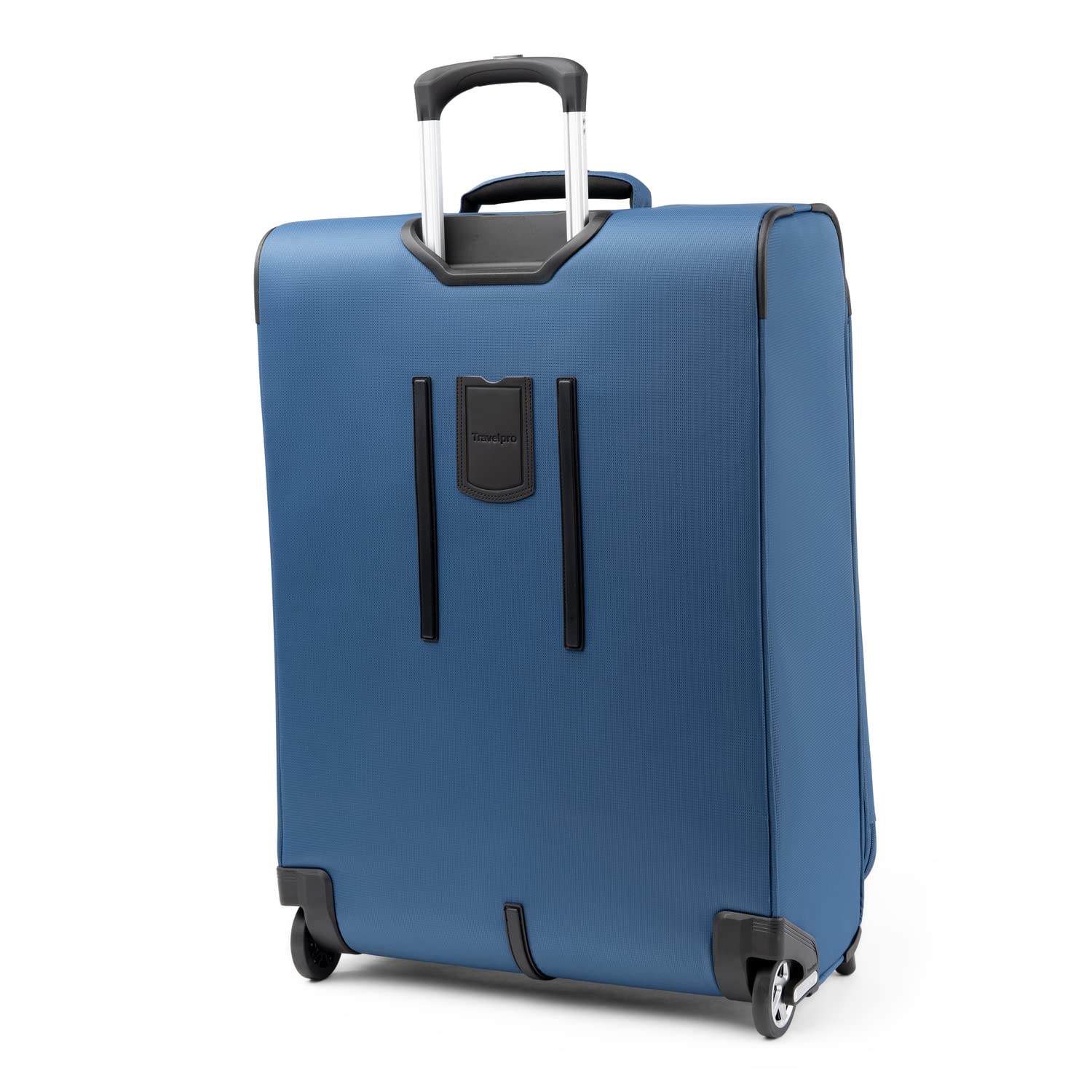 Travelpro Maxlite 5 Softside Expandable Upright 2 Wheel Luggage, Lightweight Suitcase, Men and Women ( Ensign Blue , Checked-Medium 26-Inch ) Ensign Blue Checked Medium 26 Inch U14