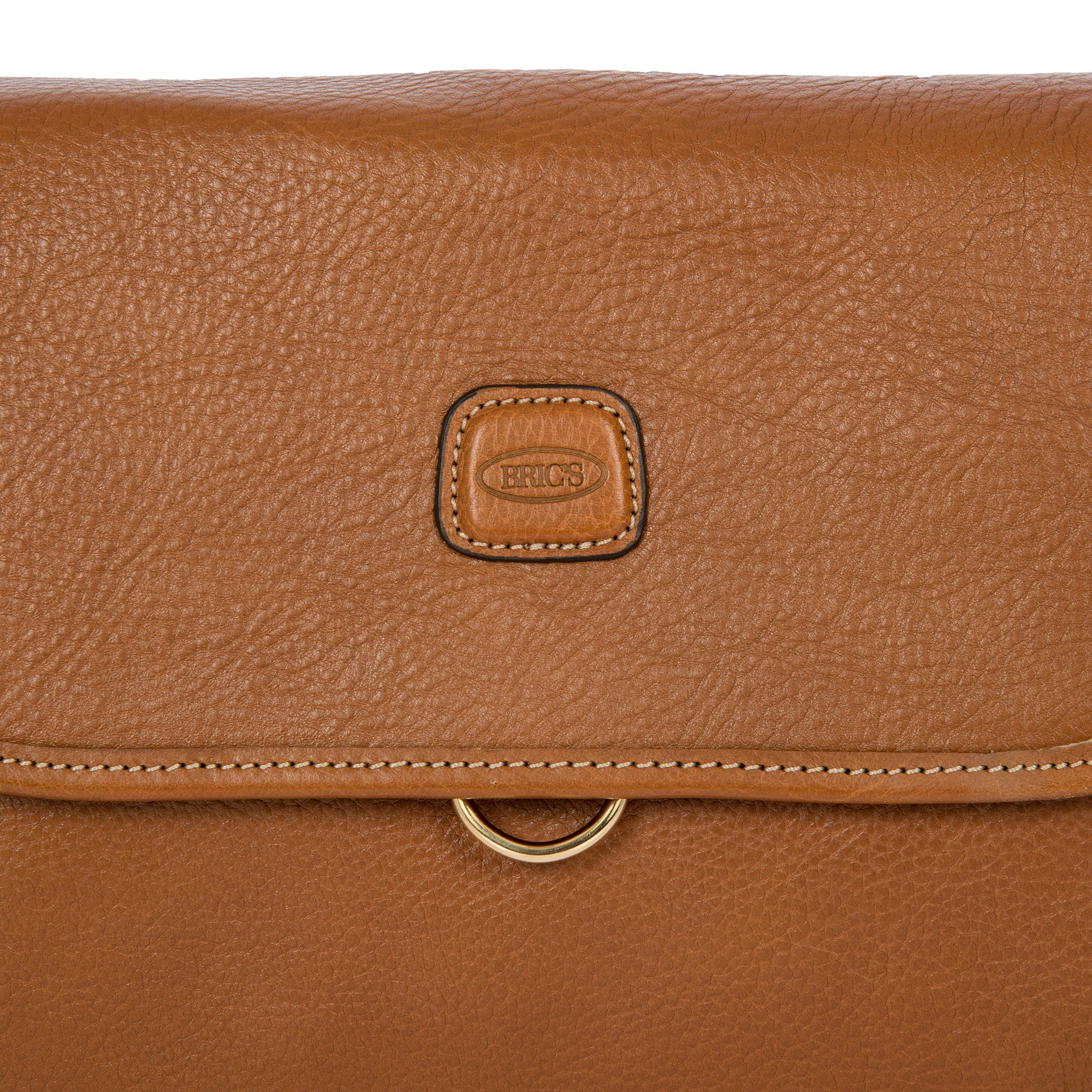 Bric's Life Pelle Tri-fold Traveler ( Cognac , One Size ) Cognac One Size U1