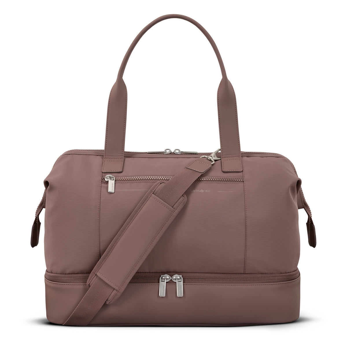 Samsonite Better Than Basic Drop Bottom Weekender ( Chocolate Mauve , One Size ) Chocolate Mauve One Size U1