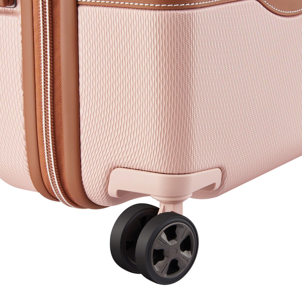 DELSEY Paris Chatelet Air 2.0 Hardside Luggage with Spinner Wheels ( Blush , Carry-on 20 Inch ) Blush Carry On 20 Inch U1