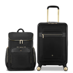 Samsonite Mobile Solution 2 Deluxe Backpack & Carry-On 2-Piece Set ( Black , One Size ) Black One Size U1