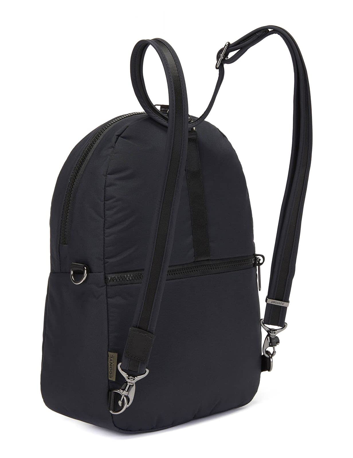 Pacsafe CX Convertible Backpack ( Econyl Black , 8 Liter ) Econyl Black 8 Liter U3