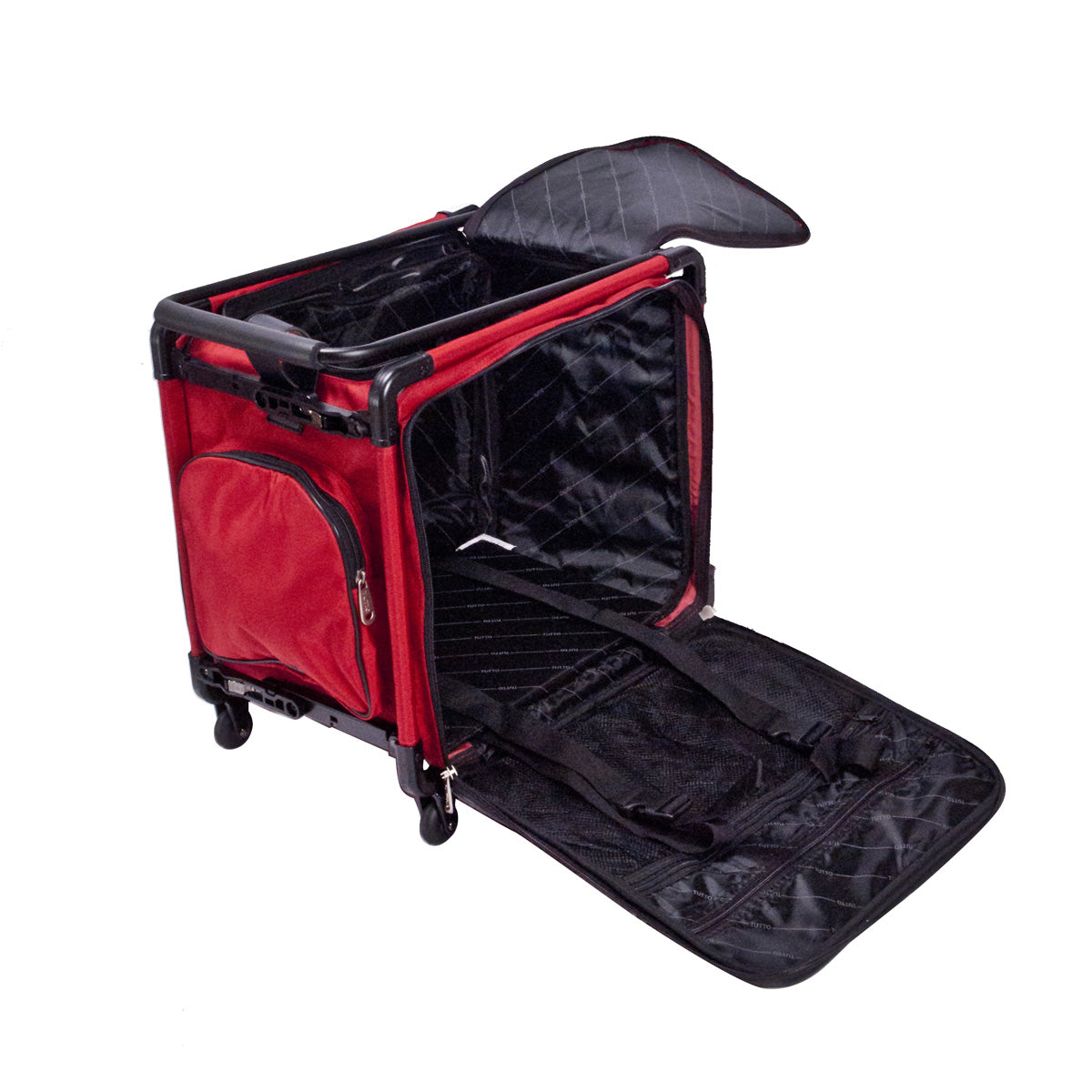 Tutto Serger Tote on Wheels Cherry Red 20 U2