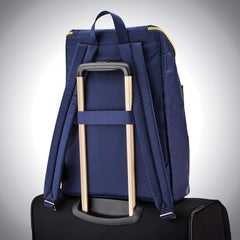 Samsonite Women's Mobile Solution Business ( Navy Blue , Deluxe Backpack ) Navy Blue Deluxe Backpack U4