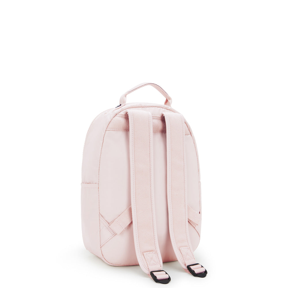 Kipling Seoul Go Small Laptop Backpack ( Pink Shine , One Size ) Pink Shine One Size U1