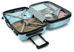 Samsonite Winfield 2 Hardside Luggage with 360 Spinner Wheels, TSA Lock, Airline Approved ( Ice Blue , 3-Piece Set (20/24/28) ) Ice Blue 3 Piece Set 20 24 28 U2