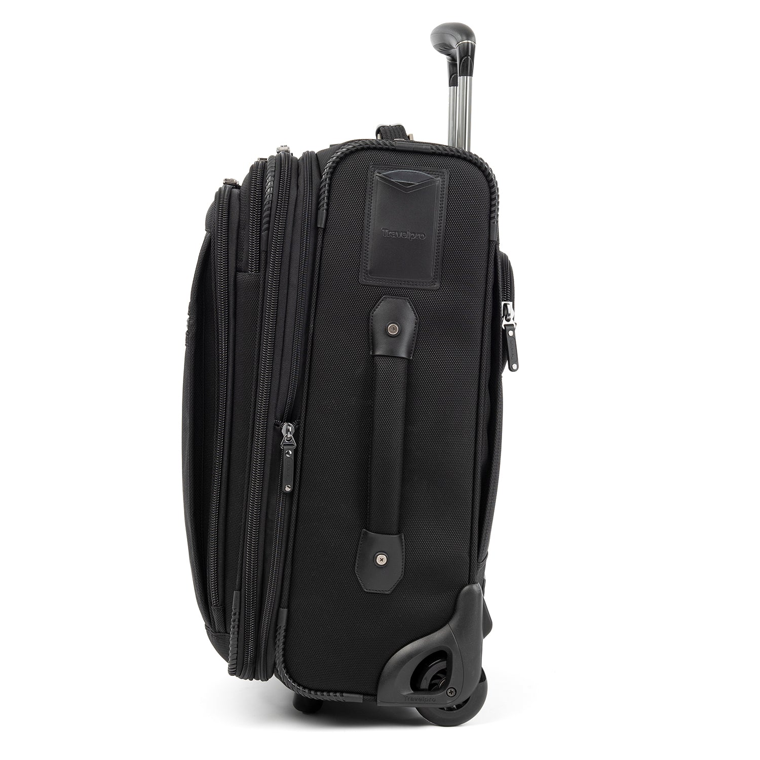 Travelpro Crew Expert Max Carry-on Expandable Rollaboard Jet Black One Size U1