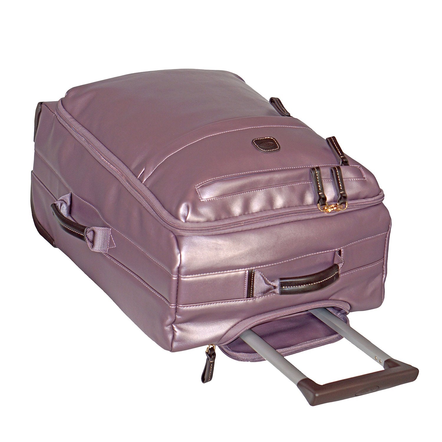 Bric's X-Travel 21" International Carry On Spinner Metallic Lilac 21 Inch U1