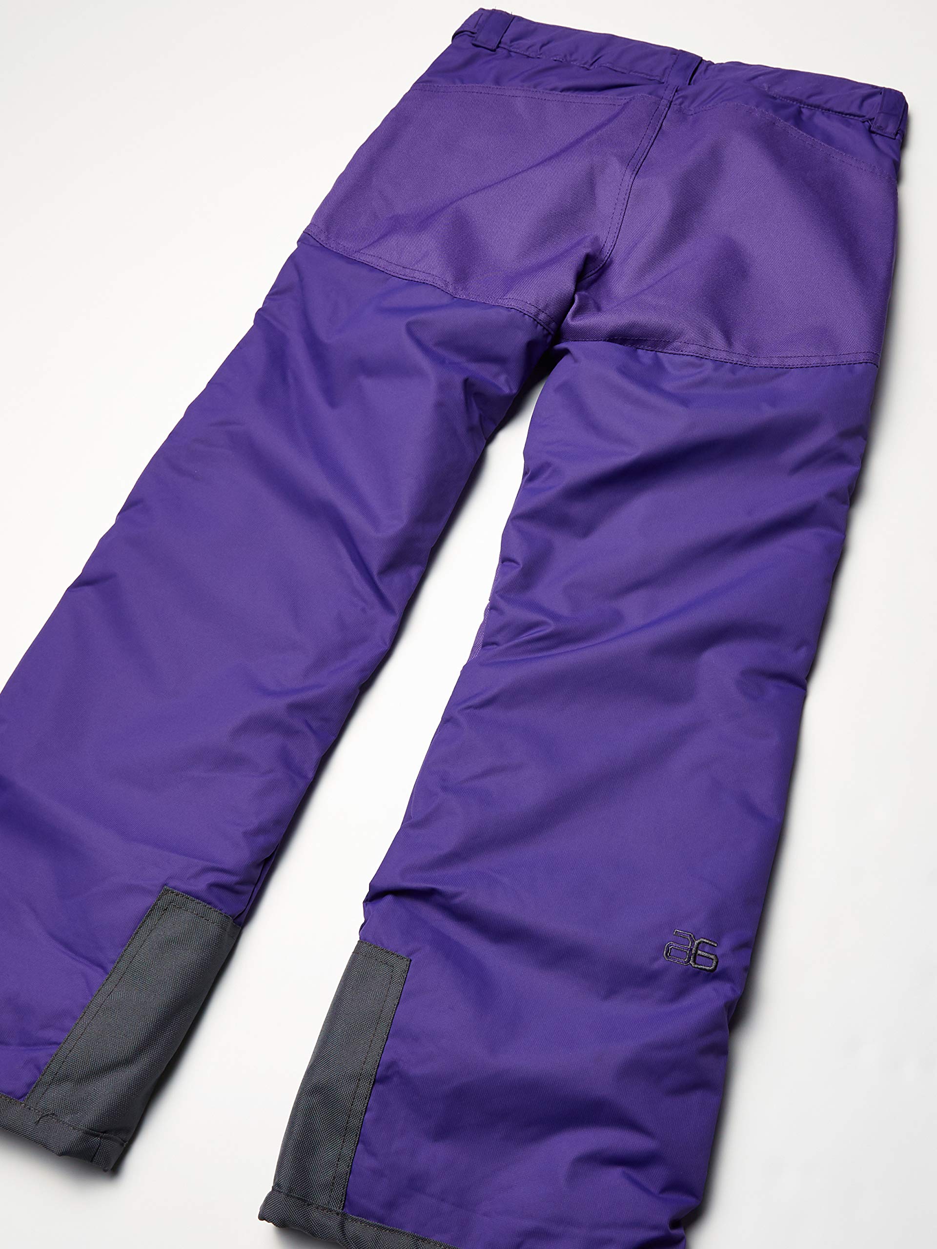 Arctix Kids Snow Pants with Reinforced Knees and Seat ( Purple , Medium ) Purple Medium U3