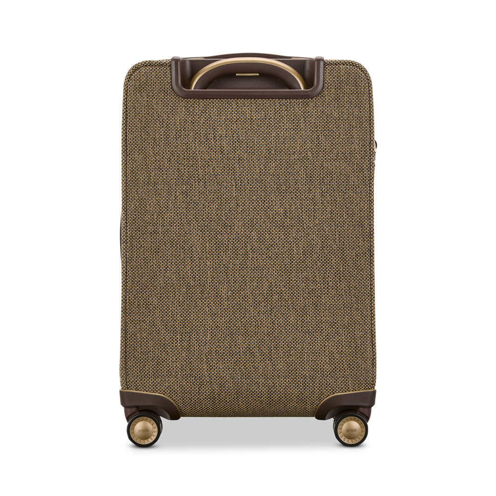 Hartmann Tweed Carry-On Expandable Spinner ( Tweed/Natural Leather , One Size ) Tweed/Natural Leather One Size U1