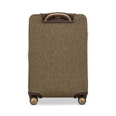 Hartmann Tweed Carry-On Expandable Spinner ( Tweed/Natural Leather , One Size ) Tweed/Natural Leather One Size U1