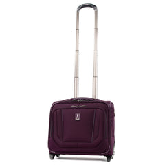 Travelpro Crew Versapack Carry-on 2 Wheel Upright Rolling Tote, 14-Inch Laptop or Tablet Pocket, Men and Women, Jet Black, 16.5-Inch Perfect Plum One Size U2