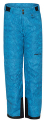 Arctix Kids Snow Pants with Reinforced Knees and Seat ( Diamond Print Marina Blue , X-Large ) Diamond Print Marina Blue X Large U7
