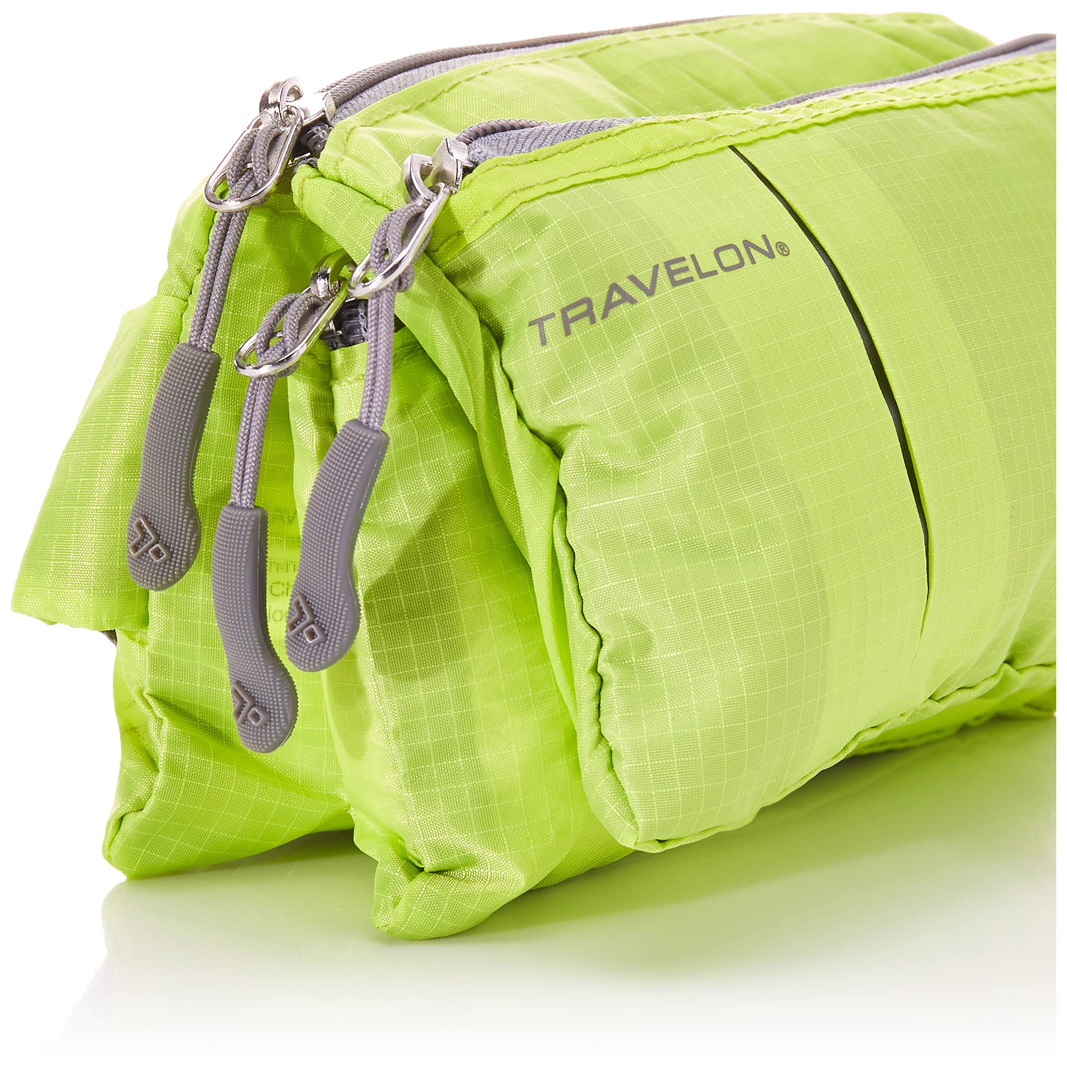 Travelon 6 Pocket Waist-Pack, Lime, One Size Lime One Size U1