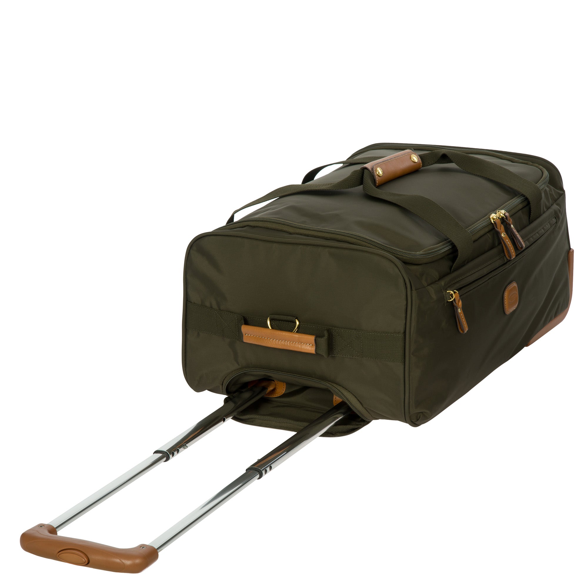 Bric's X-travel 21" Carry-On Rolling Duffle ( Olive , One Size ) Olive One Size U1