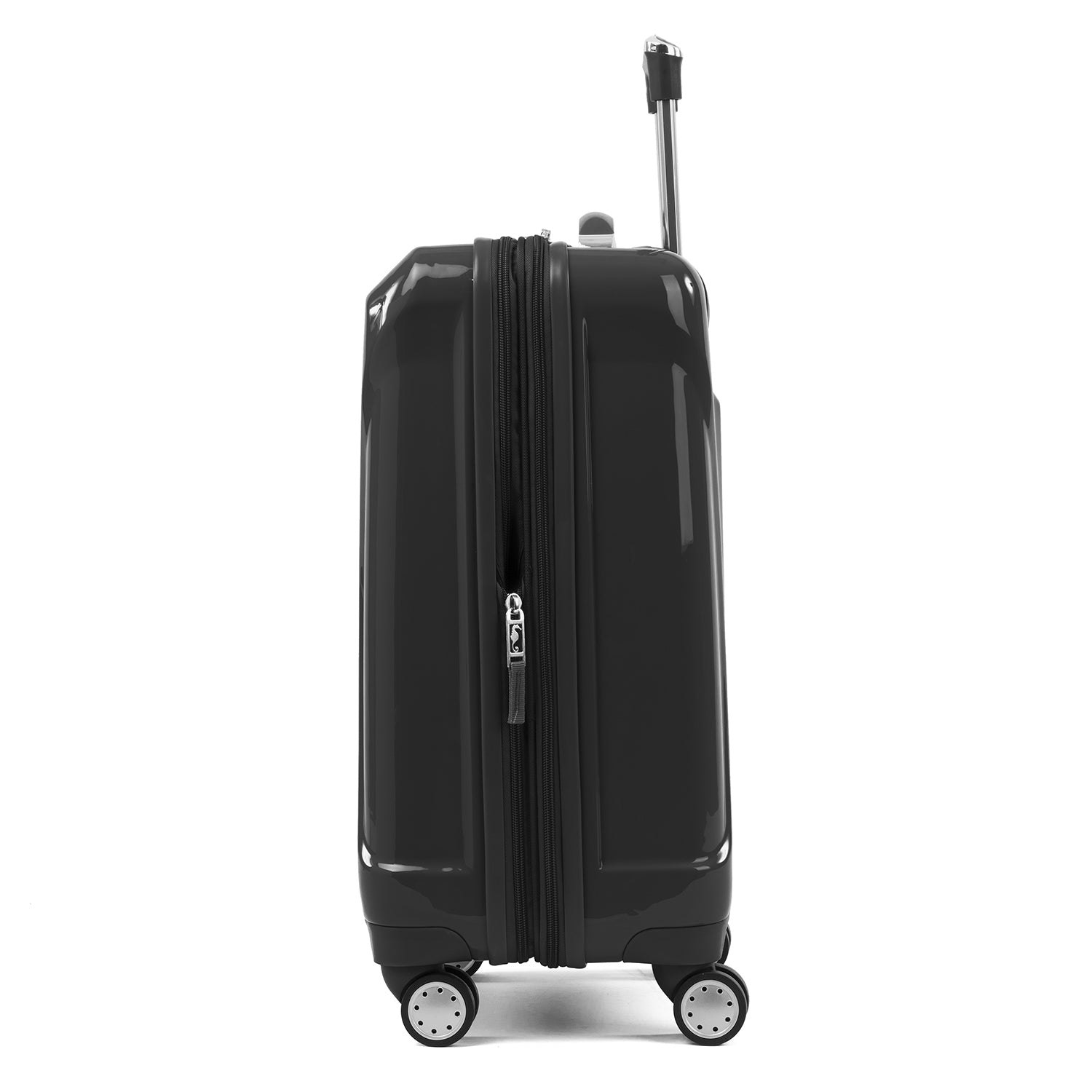 Atlantic Ultra Lite 4 Hardside | 21-Inch Carry-On Expandable Spinner ( Jade Black , One Size ) Jade Black One Size U1