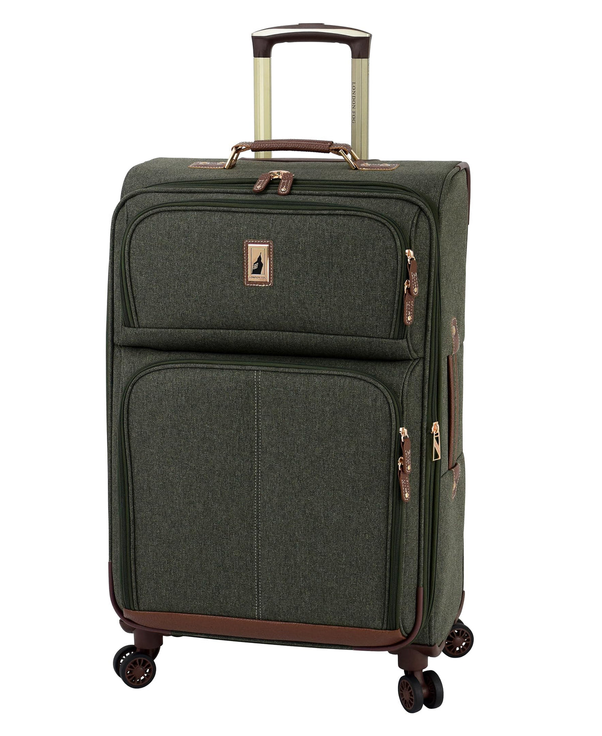 London Fog Wallington Moss 25" Expandable Spinner Moss 25" U1