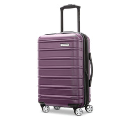 Samsonite Omni 2 Hardside Expandable Luggage with Spinners, Purple, Carry-On 19-Inch U1